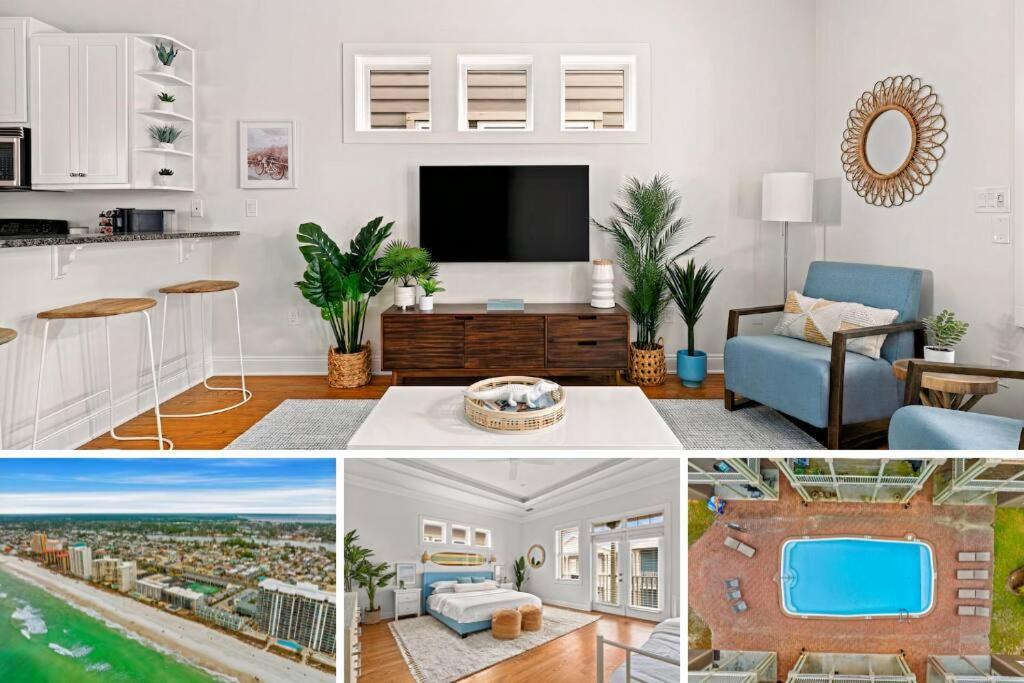 Crescent Moon Palace - A Luxury Home With Pool, Parking, Just Steps To The Beach Панама Сити Бийч Екстериор снимка